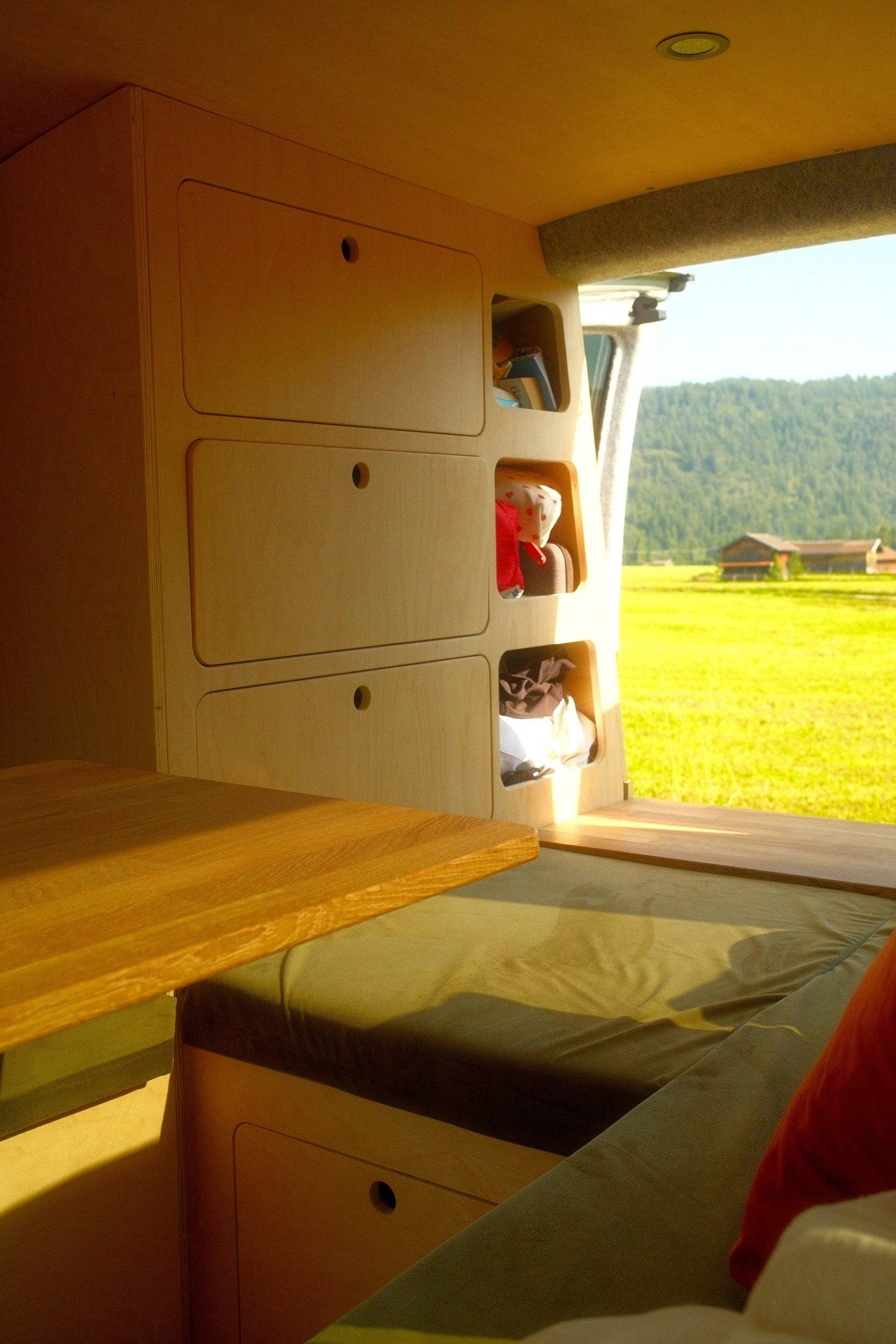 Berth Volkswagen Volkswagen T6 - Yescapa