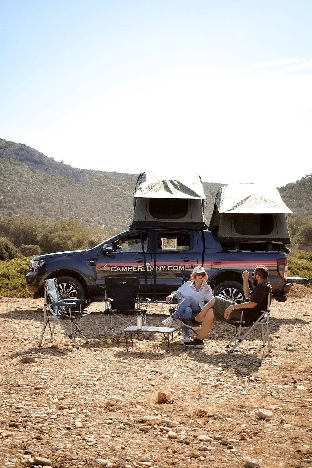 Voorkant 3/4 Ford RANGER WILDTRACK - Yescapa