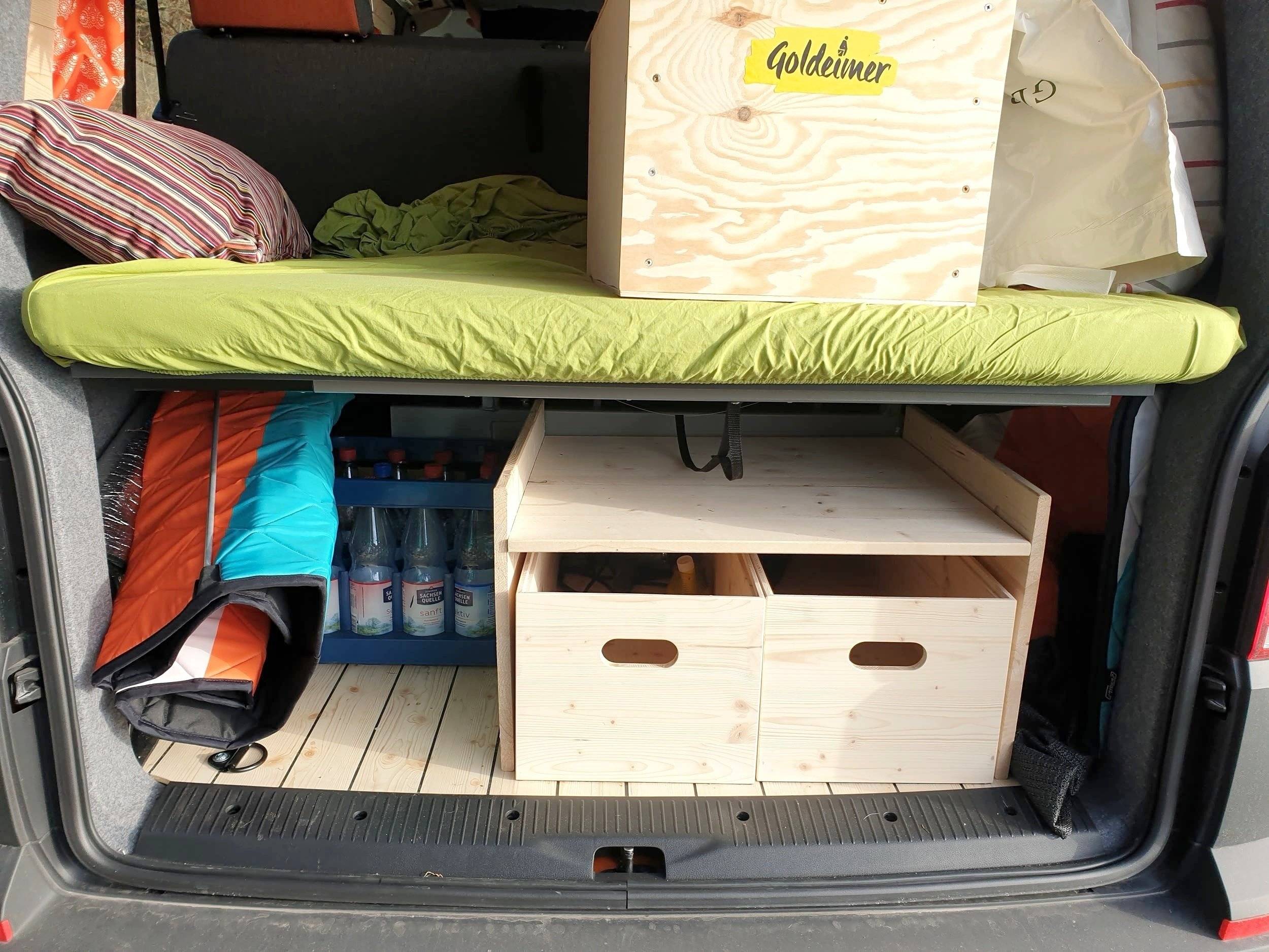 Couchages Volkswagen T6.1 - Yescapa
