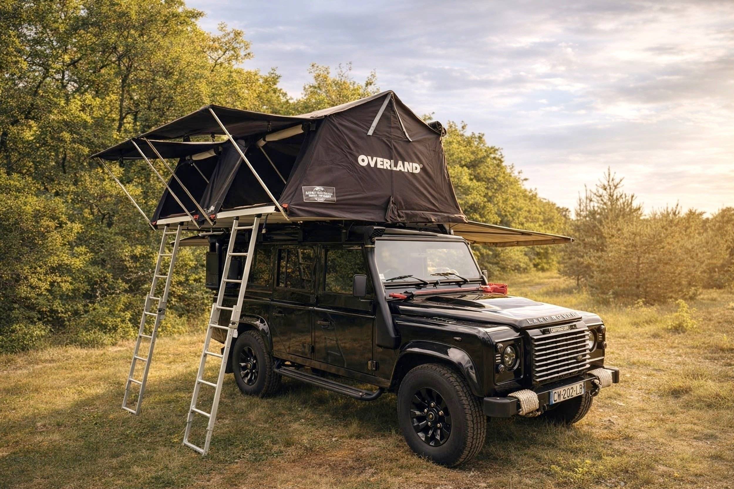 slaapplaatsen Land Rover - Yescapa