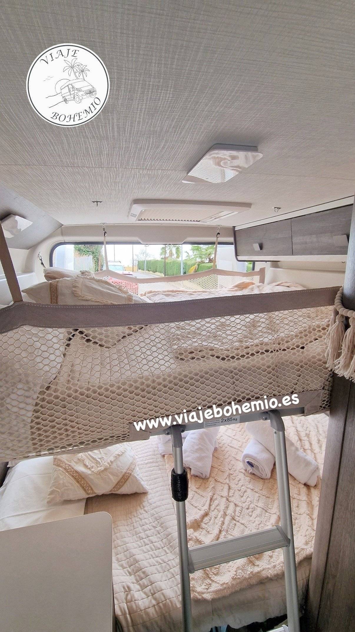 Schlafplätze Fiat FIAT 2,2 l Multijet - 103 kW (140 CV) - EURO 6e - cambio manual - Yescapa