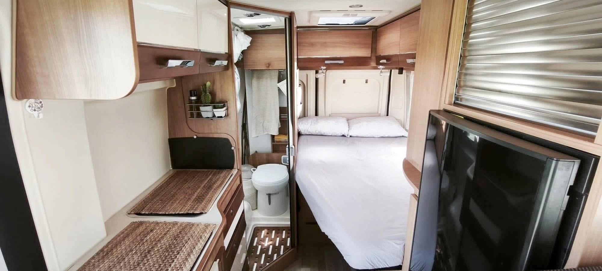 Couchages Fiat Ducato 2,2 l Multijet 130 ch. - Yescapa