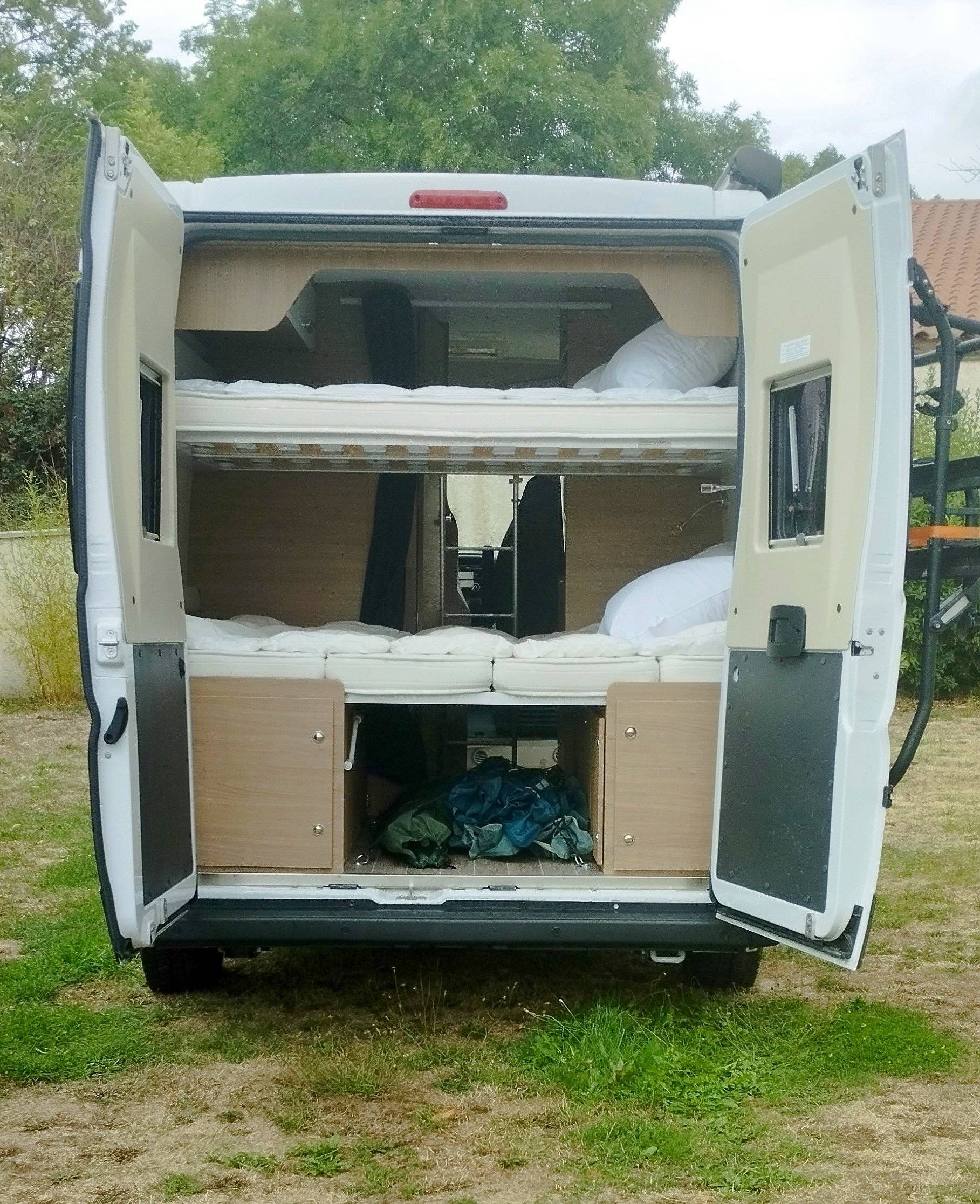 Couchages Fiat Fiat Ducato - Yescapa
