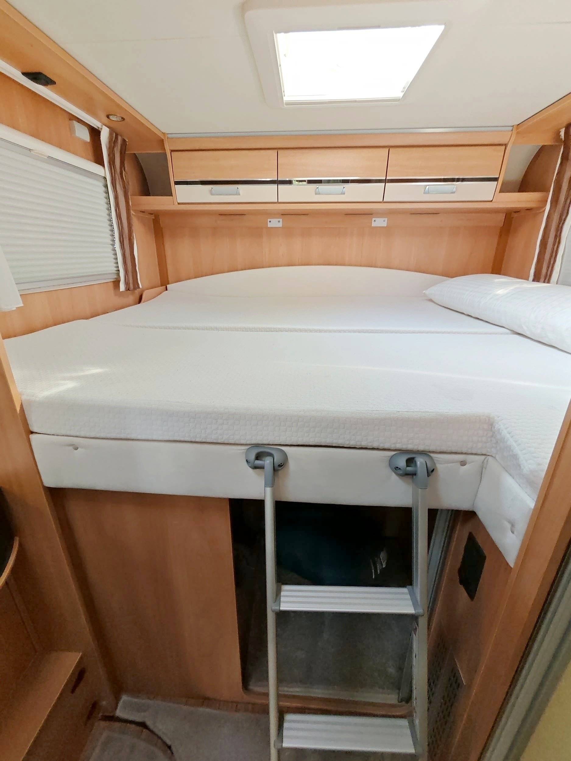 slaapplaatsen Fiat Ducato 2,3 130 ch - Yescapa