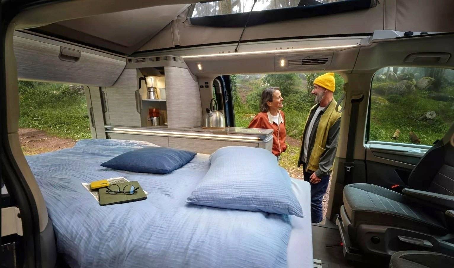 Plazas en cama Volkswagen - Yescapa