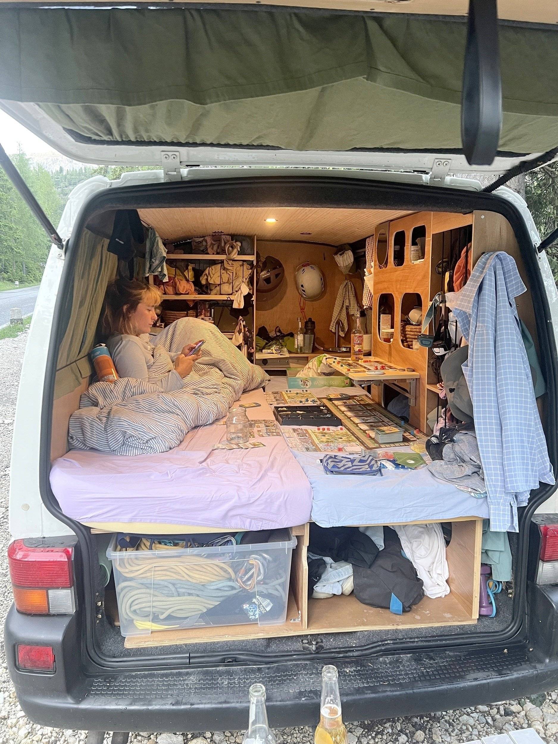 slaapplaatsen Volkswagen T4 TDI 102 cv - Yescapa