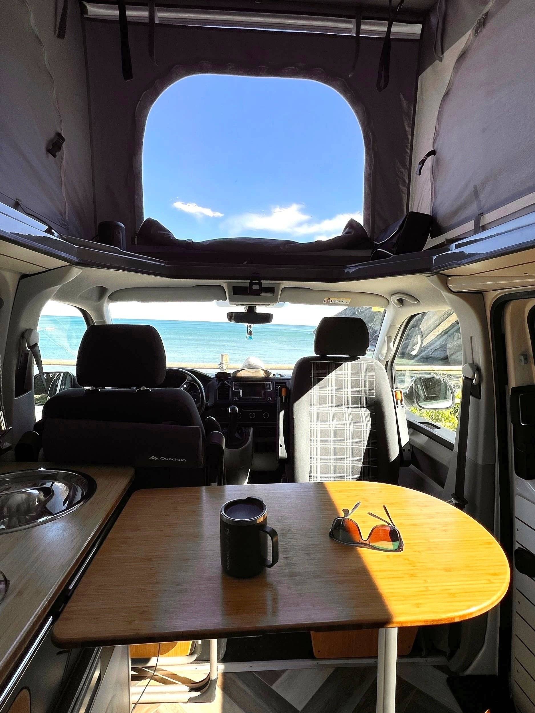 Eethoek Volkswagen Transporter T6 2,0 l 150ch - Yescapa