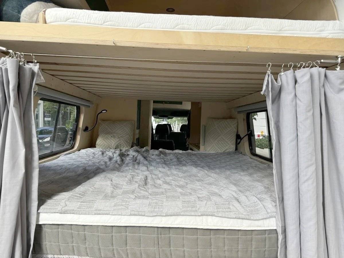 Schlafplätze Volkswagen Crafter - Yescapa