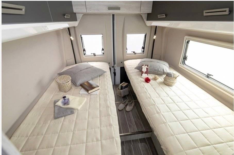 Couchages Fiat Ducato - Yescapa