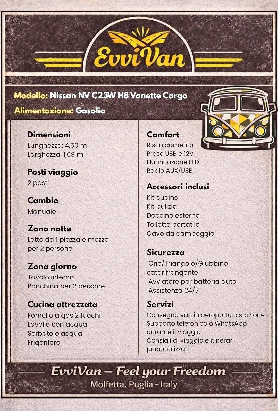 Custo Van Vanette Cargo