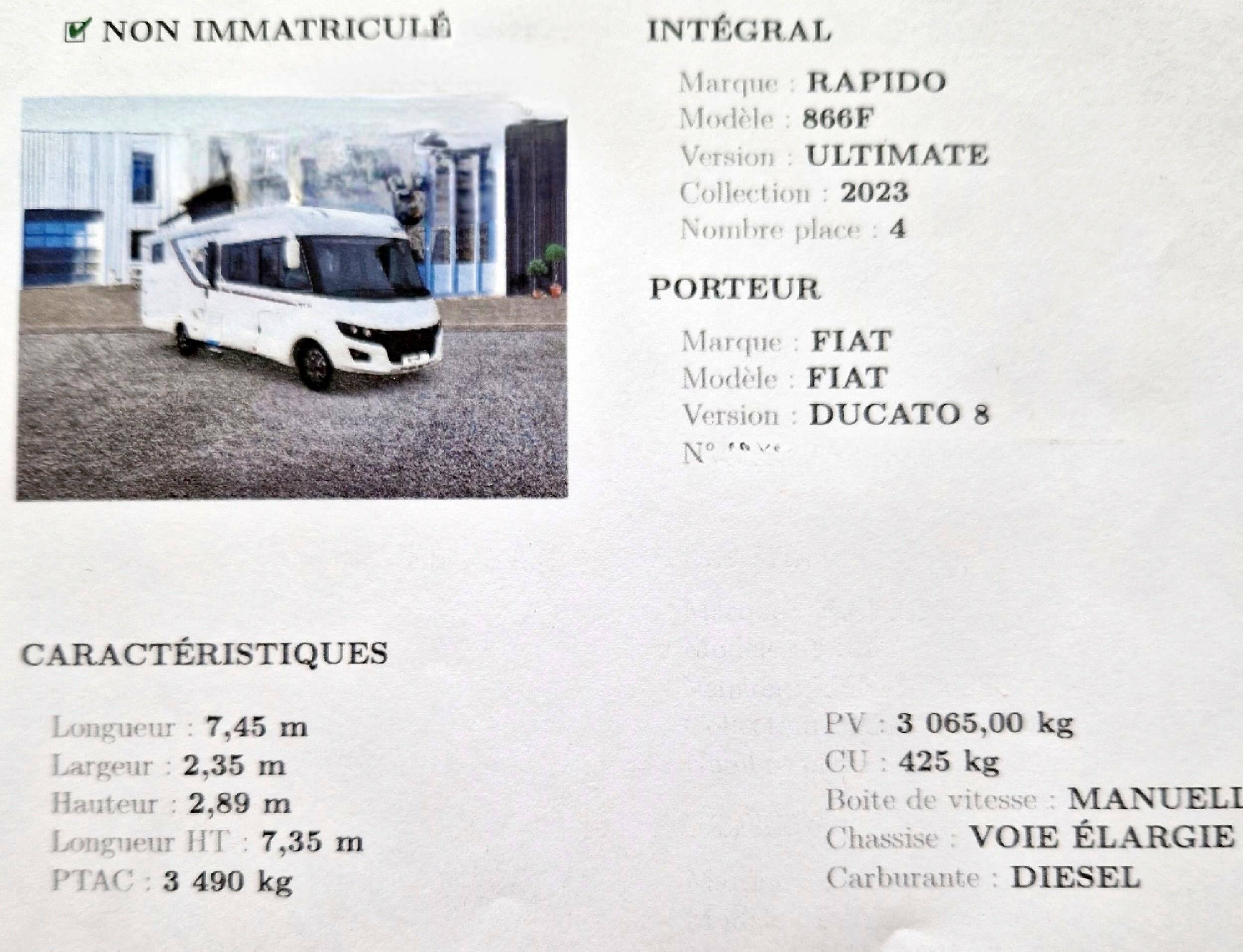 Altro Fiat Fiat ducato - Yescapa