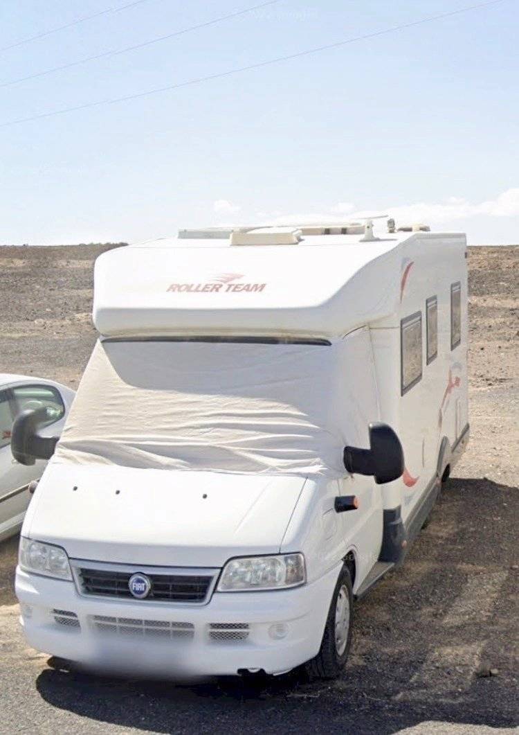 Front view from 3/4 Fiat Ducato 2,8 l 115 ch/Al-Ko - Yescapa