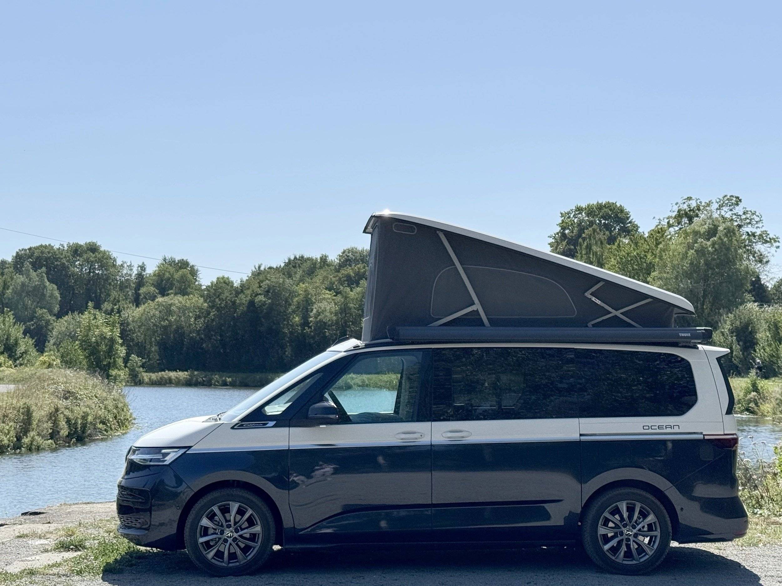 Vista del vehicle angle davanter Volkswagen - Yescapa