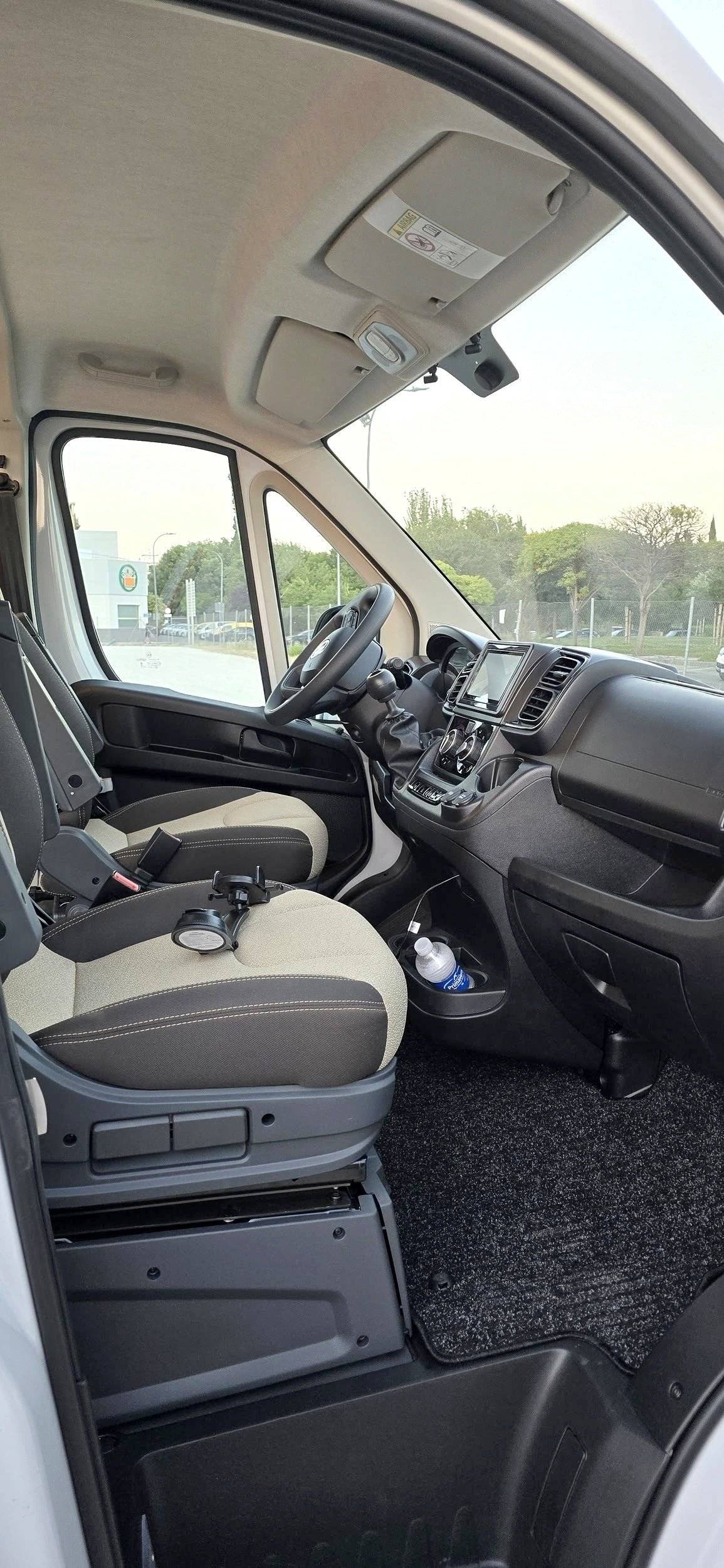 Bestuurderplaats Fiat Ducato 2,0 l 130 ch - Yescapa