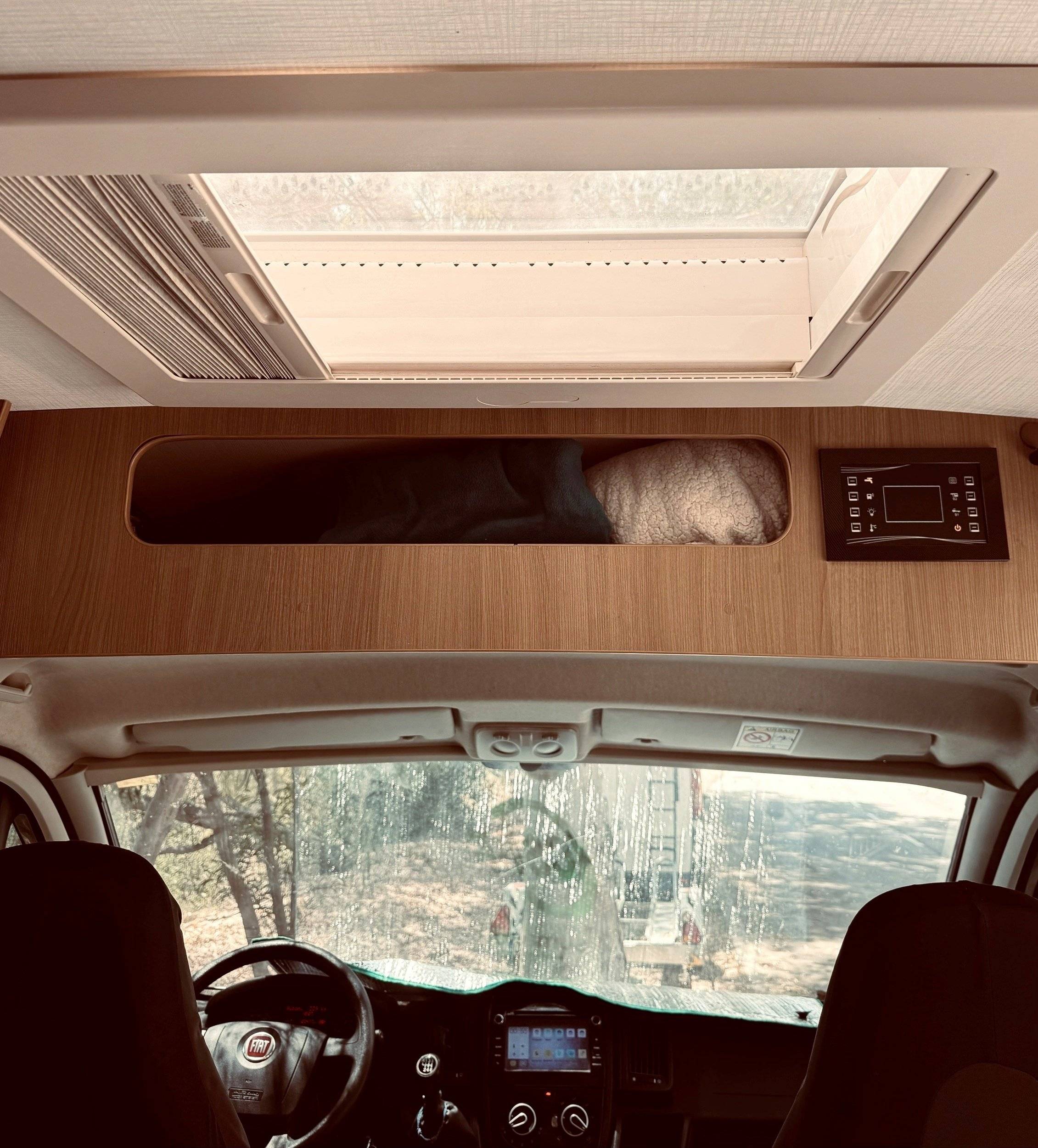 Cabina de condução Fiat - Yescapa