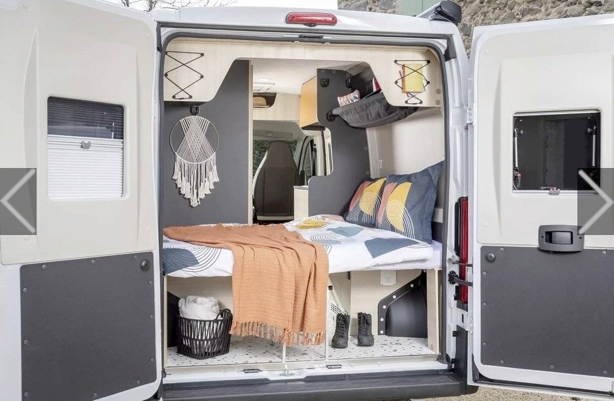 Plazas en cama Fiat Ducato 2,3 l Multijet 140 cv. - Yescapa