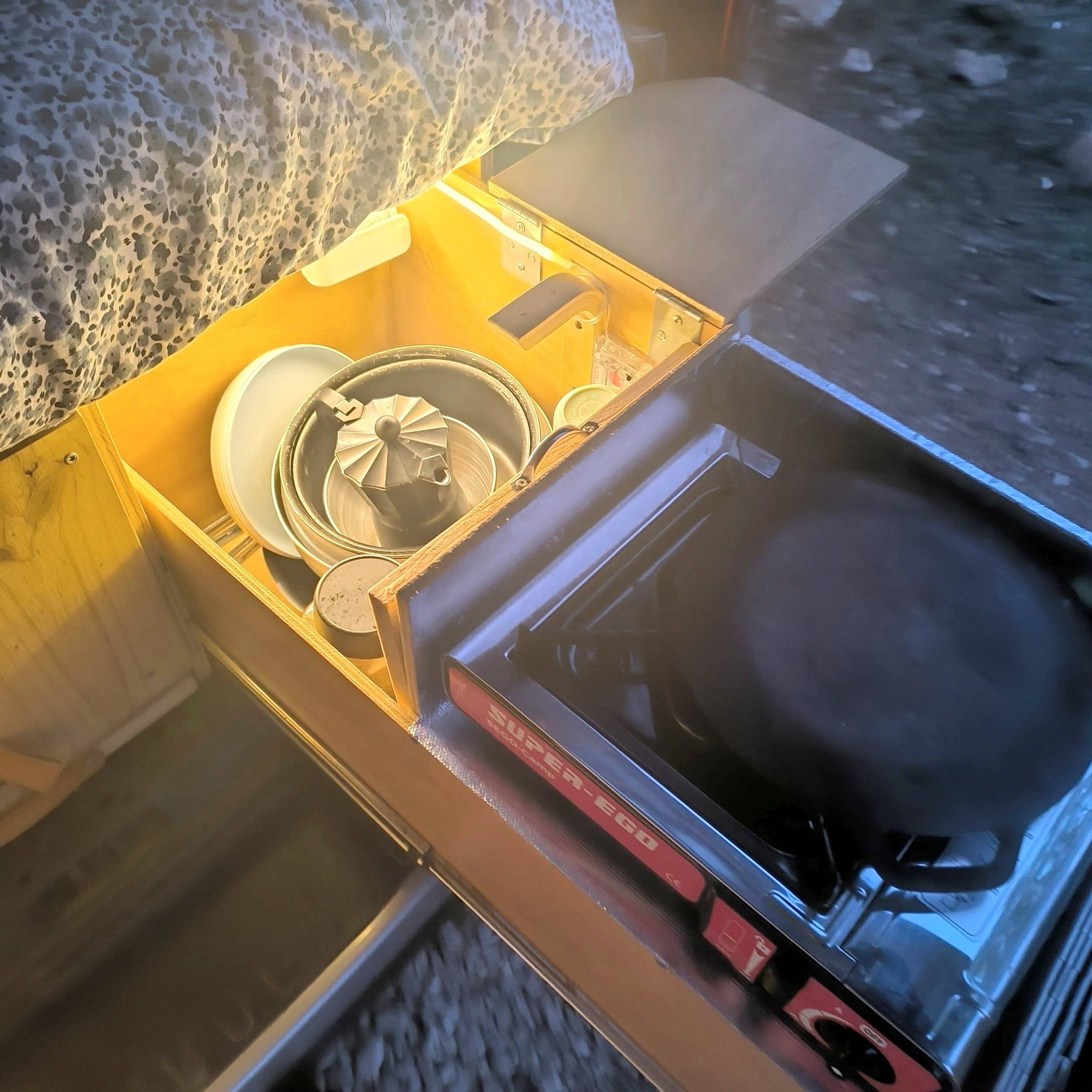 Schlafplätze Opel cdti - Yescapa