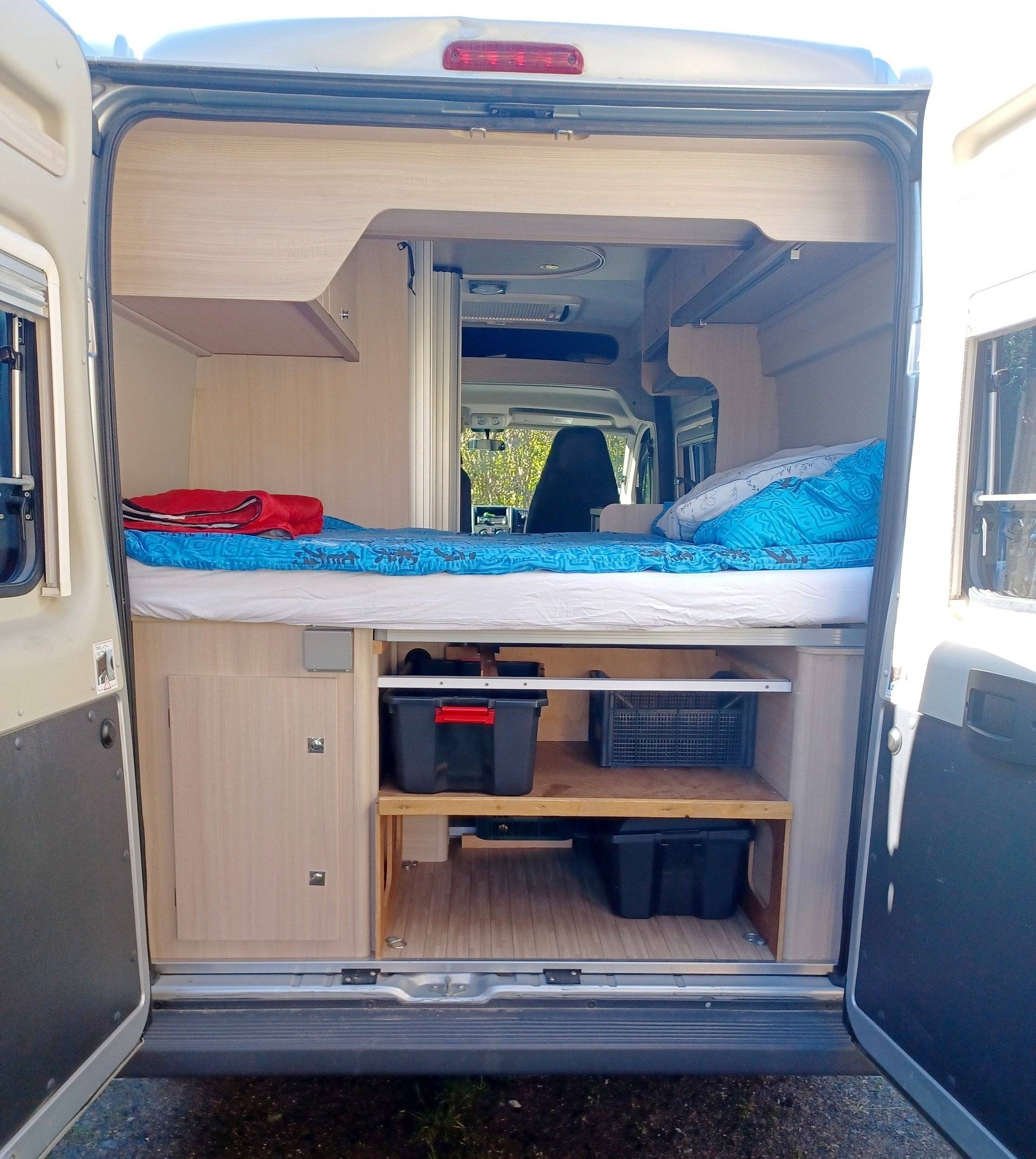 Converted van 