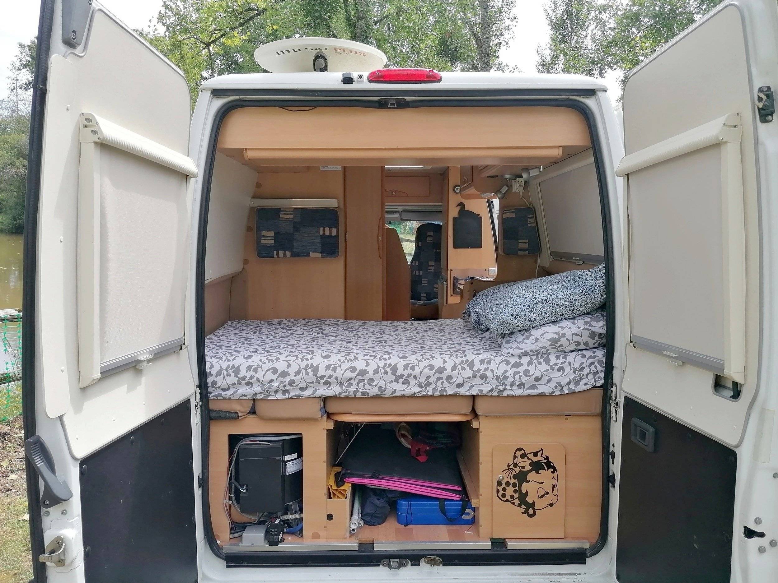 Berth Fiat Fiat ducato - Yescapa