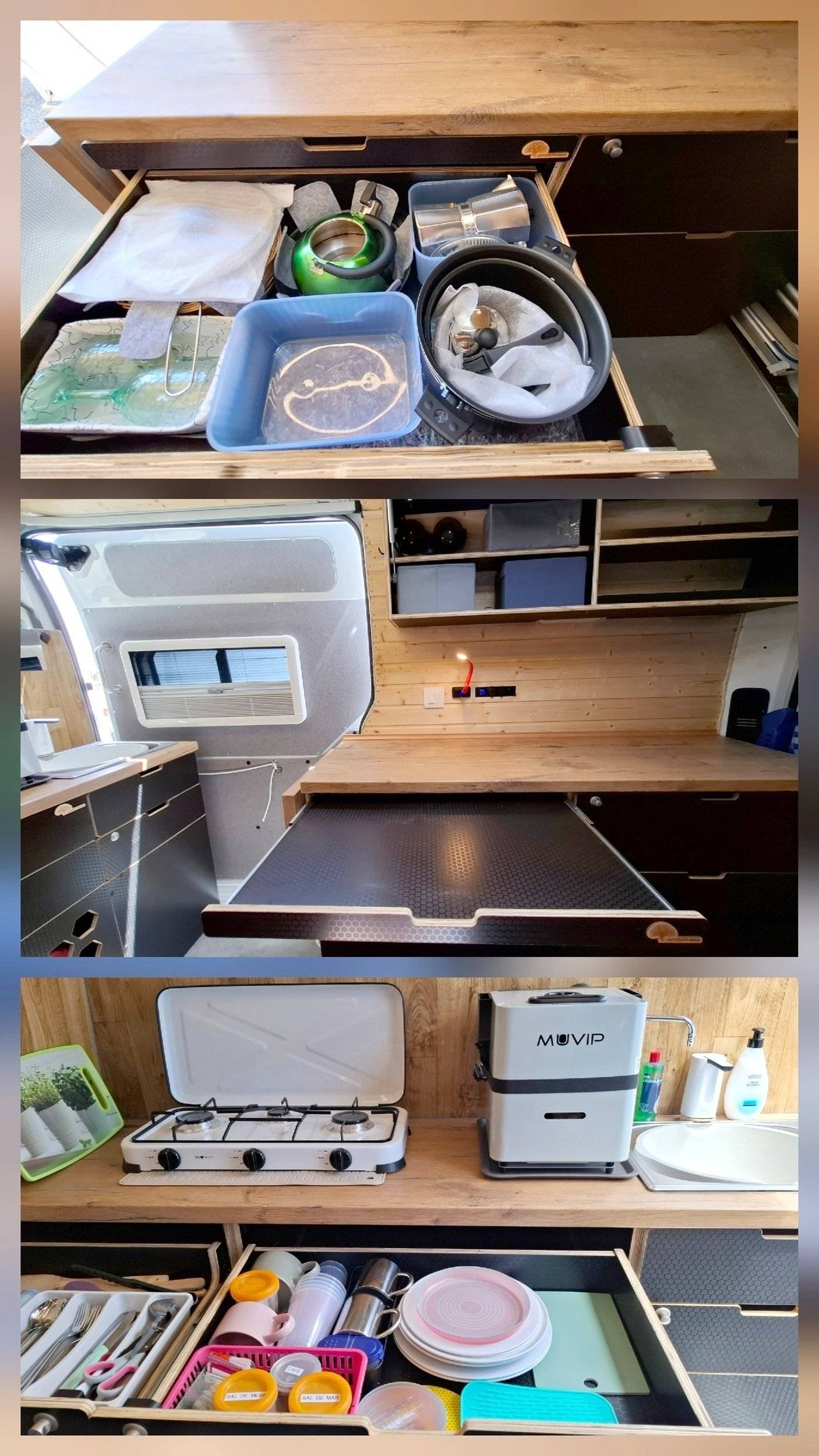 Dining Area Renault Master 2,5 l dCi 100 ch. - Yescapa