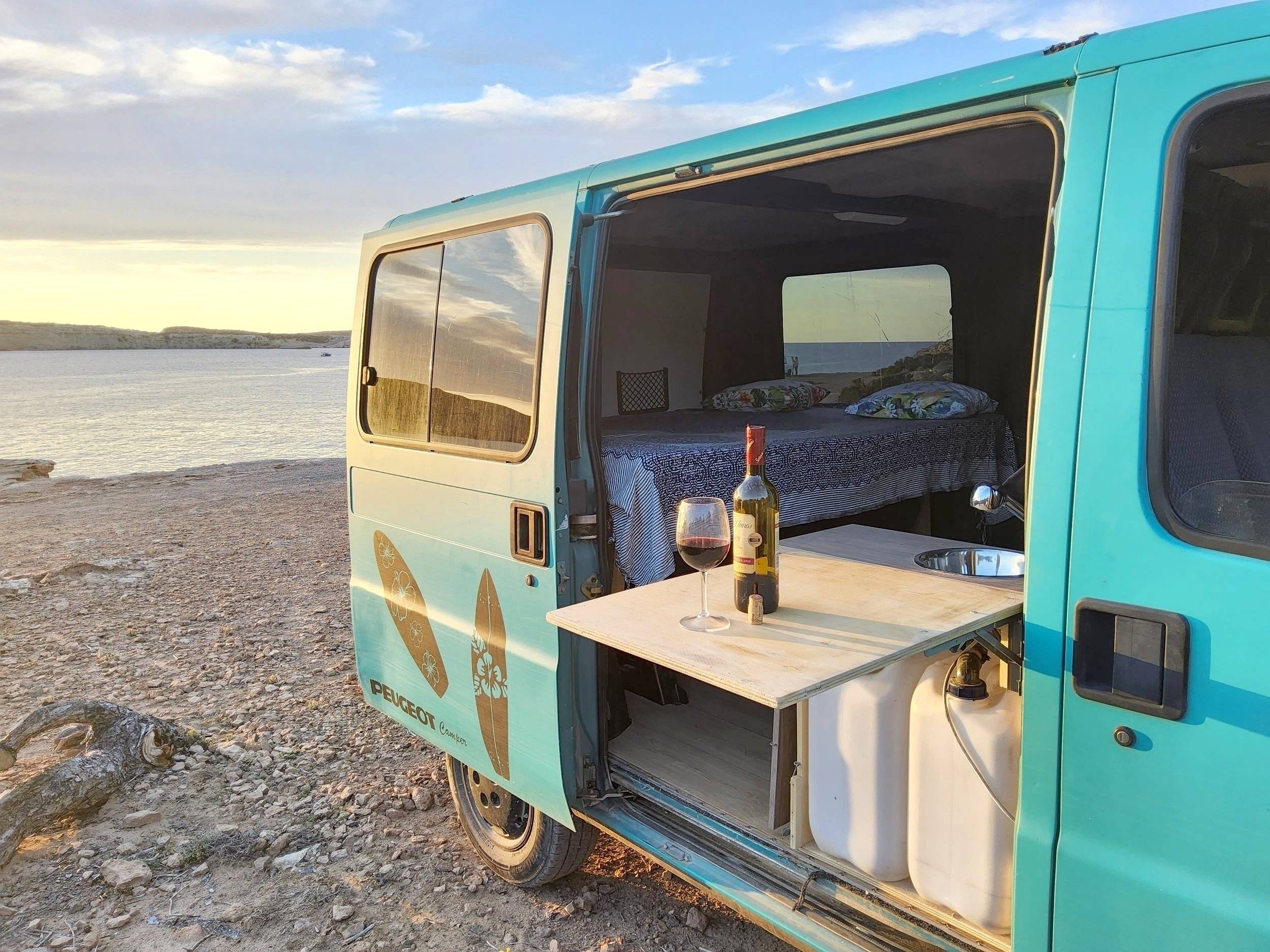 Coin cuisine Peugeot Boxer - Yescapa