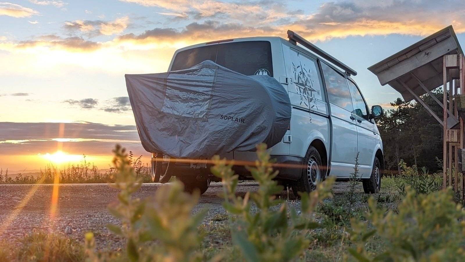 Vue arrière Volkswagen Volkswagen T6 - Yescapa