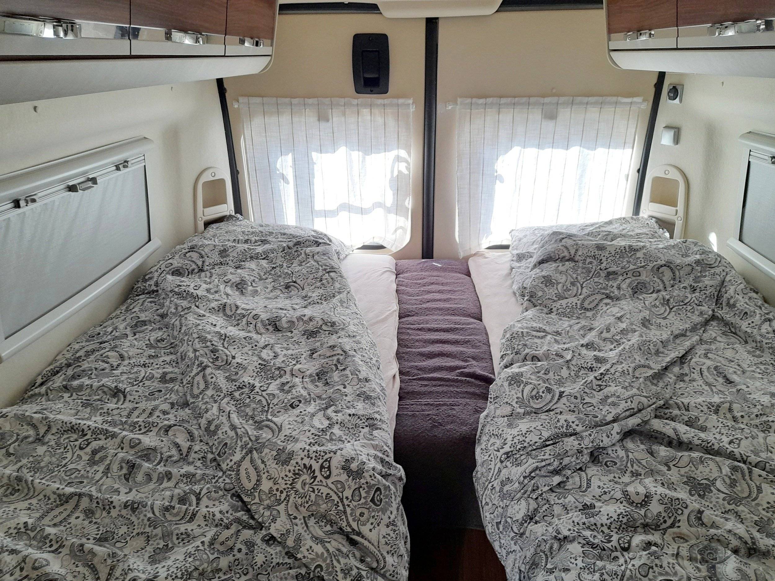 Schlafplätze Fiat - Yescapa