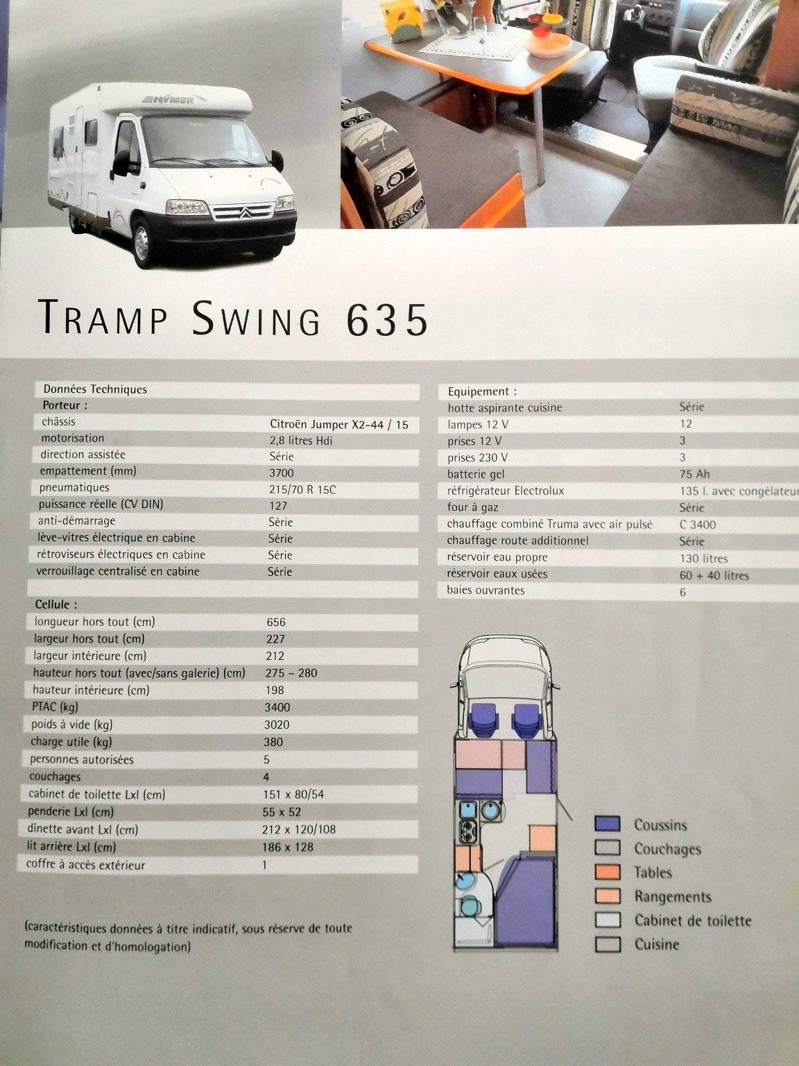 Hymer Camp Swing 554