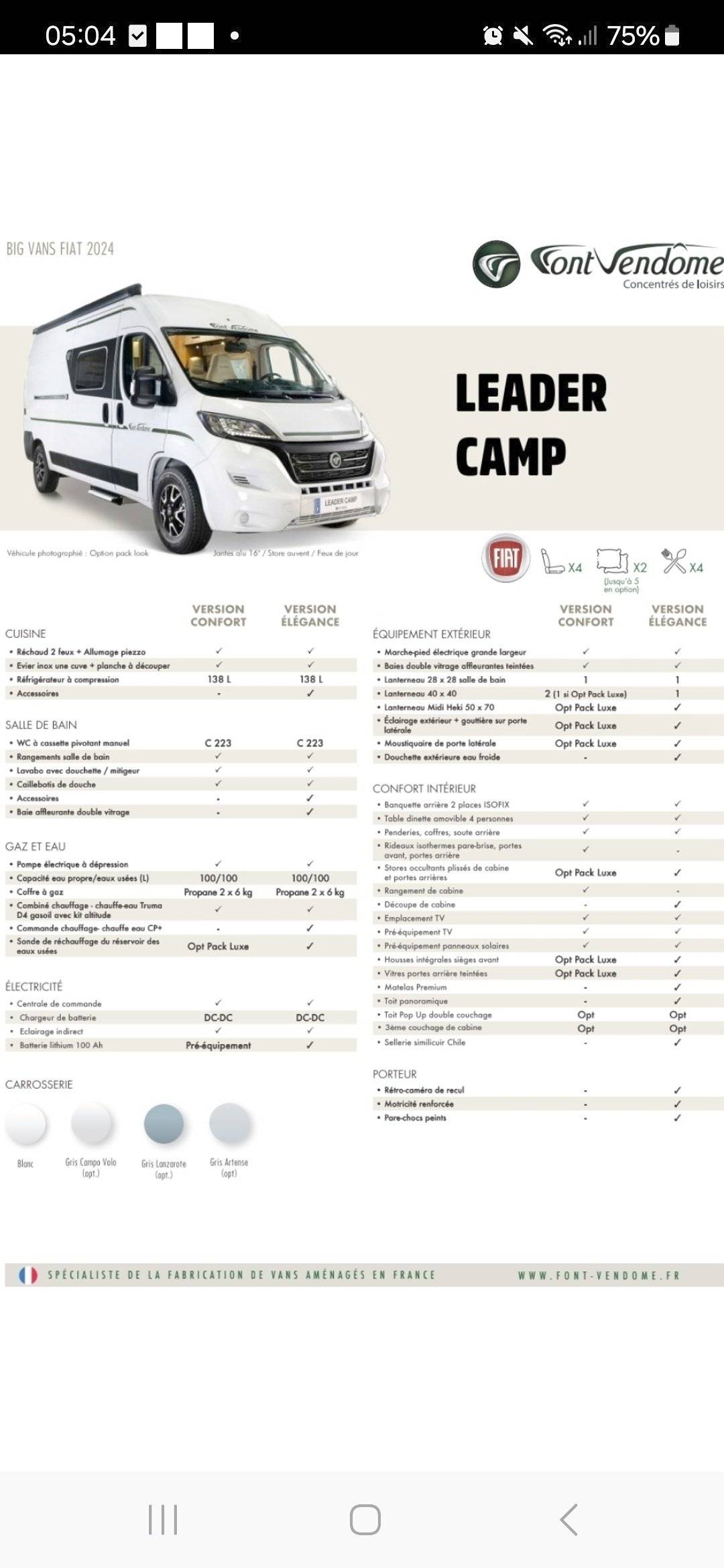 Font Vendôme font vendôme leader camp