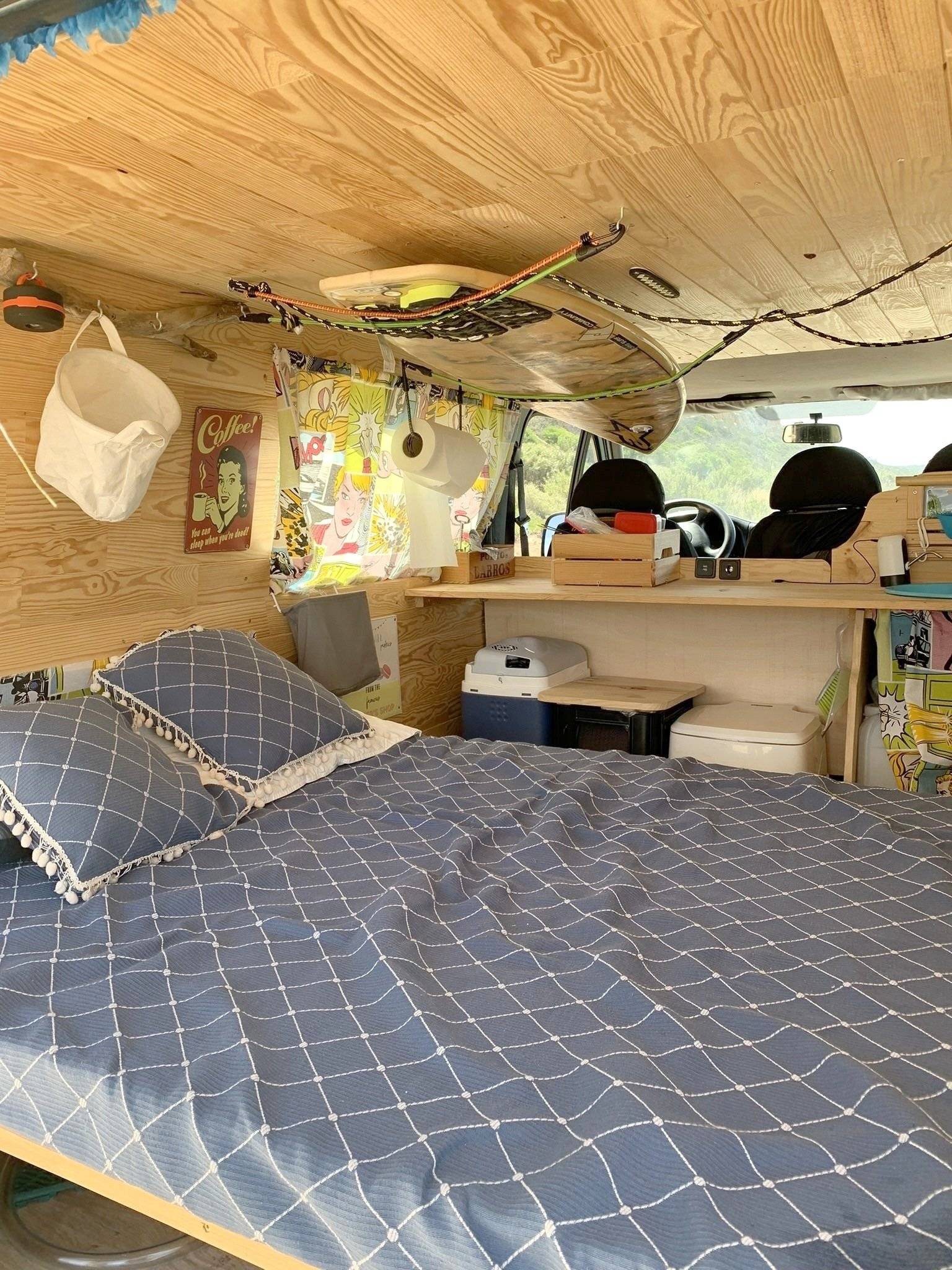 Couchages Ford transit - Yescapa
