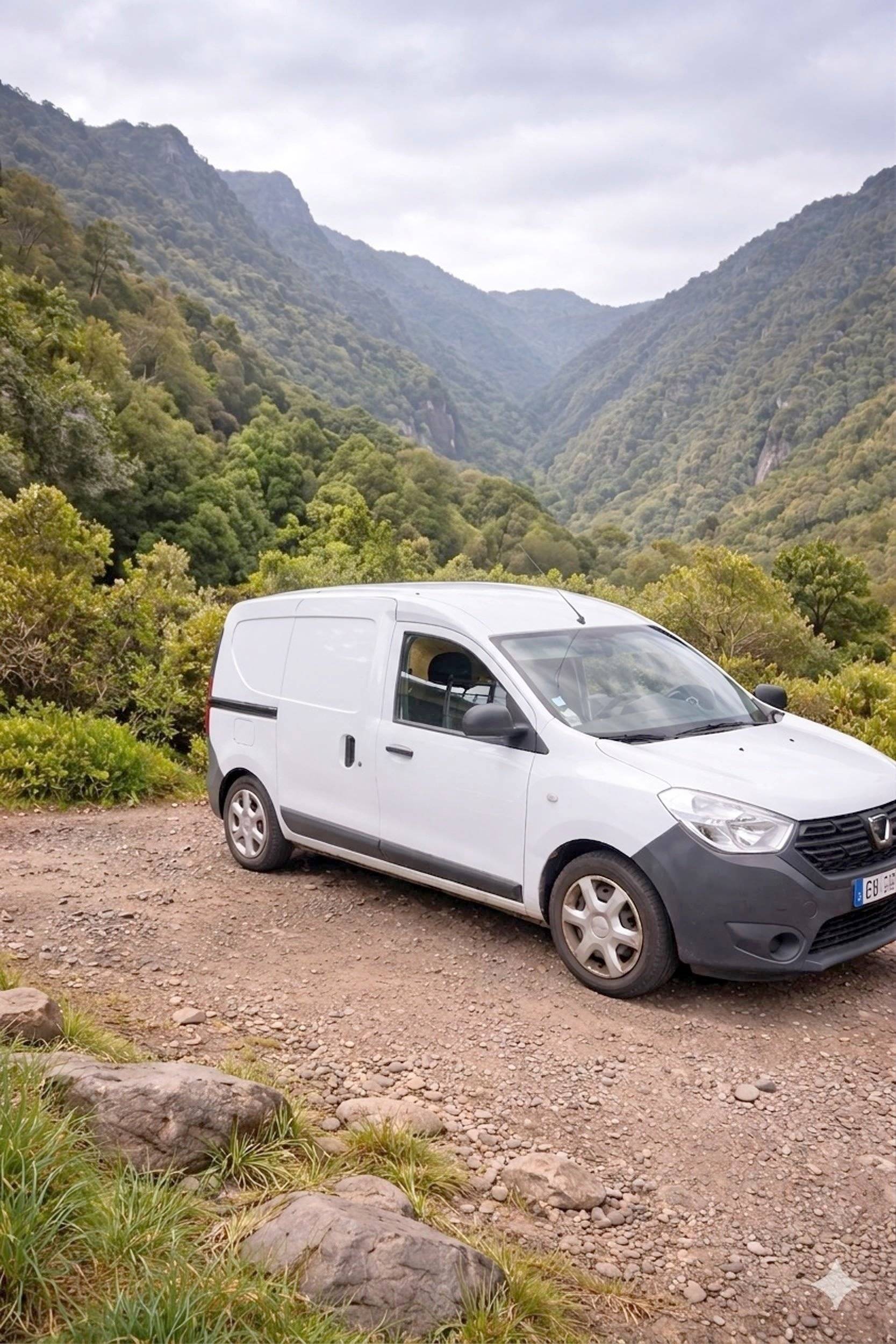 Voorkant 3/4 dacia Dacia Dokker - Yescapa