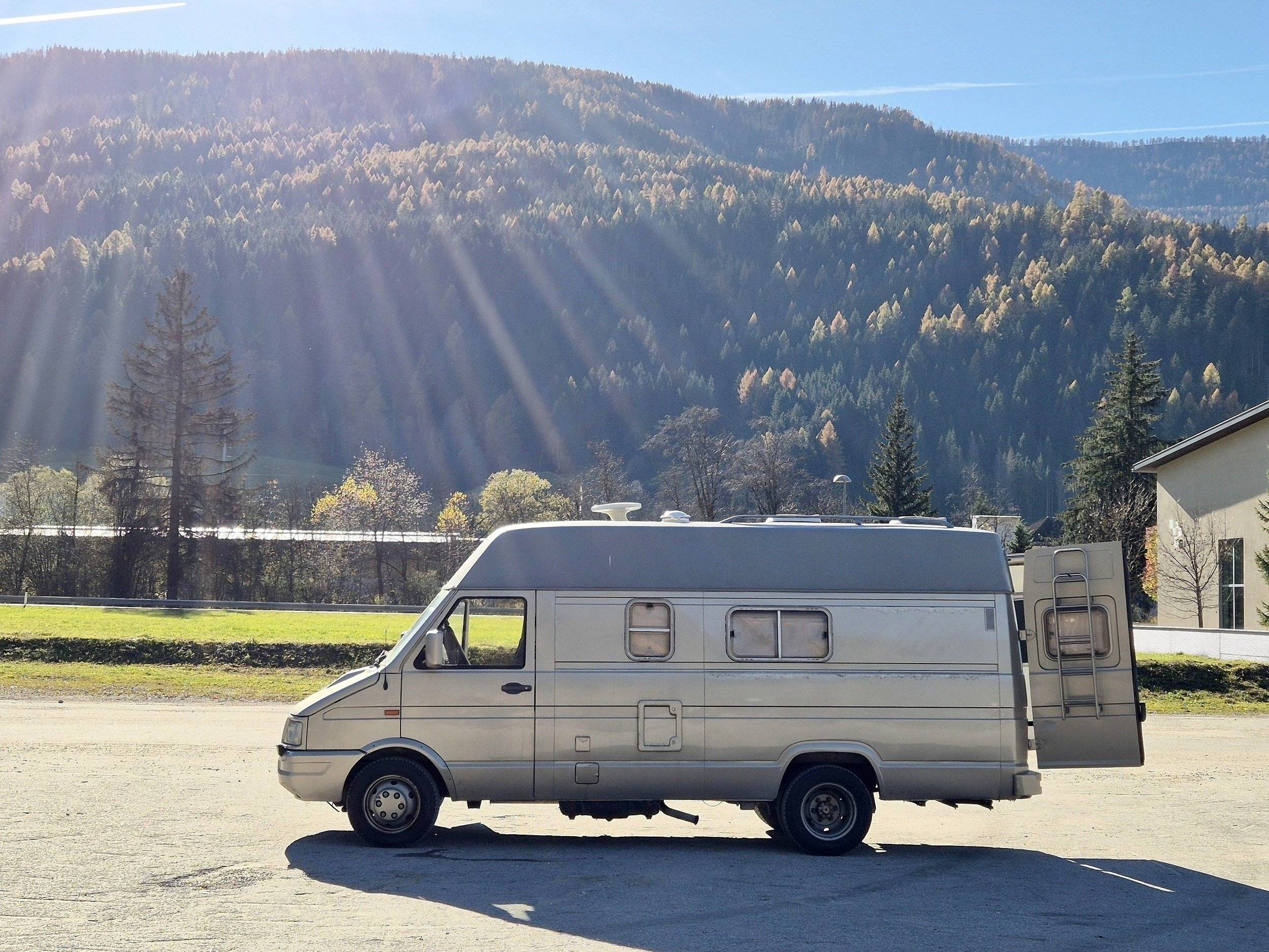 Voorkant 3/4 Fiat - Yescapa