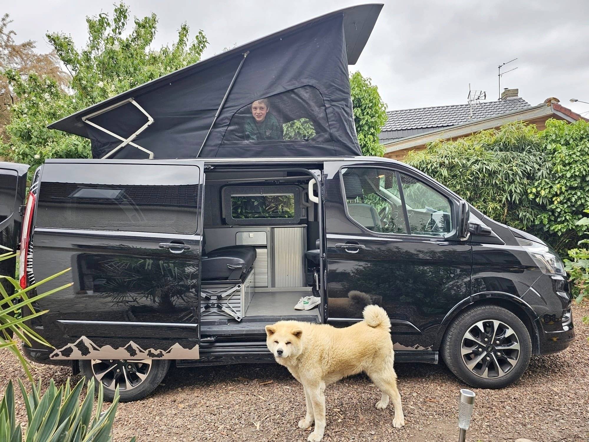L'atelier du van Ford Transit custom 185ch sport
