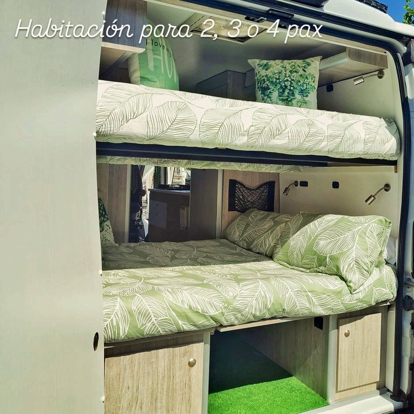 Berth Fiat Ducato 2,3 l 150 - Yescapa