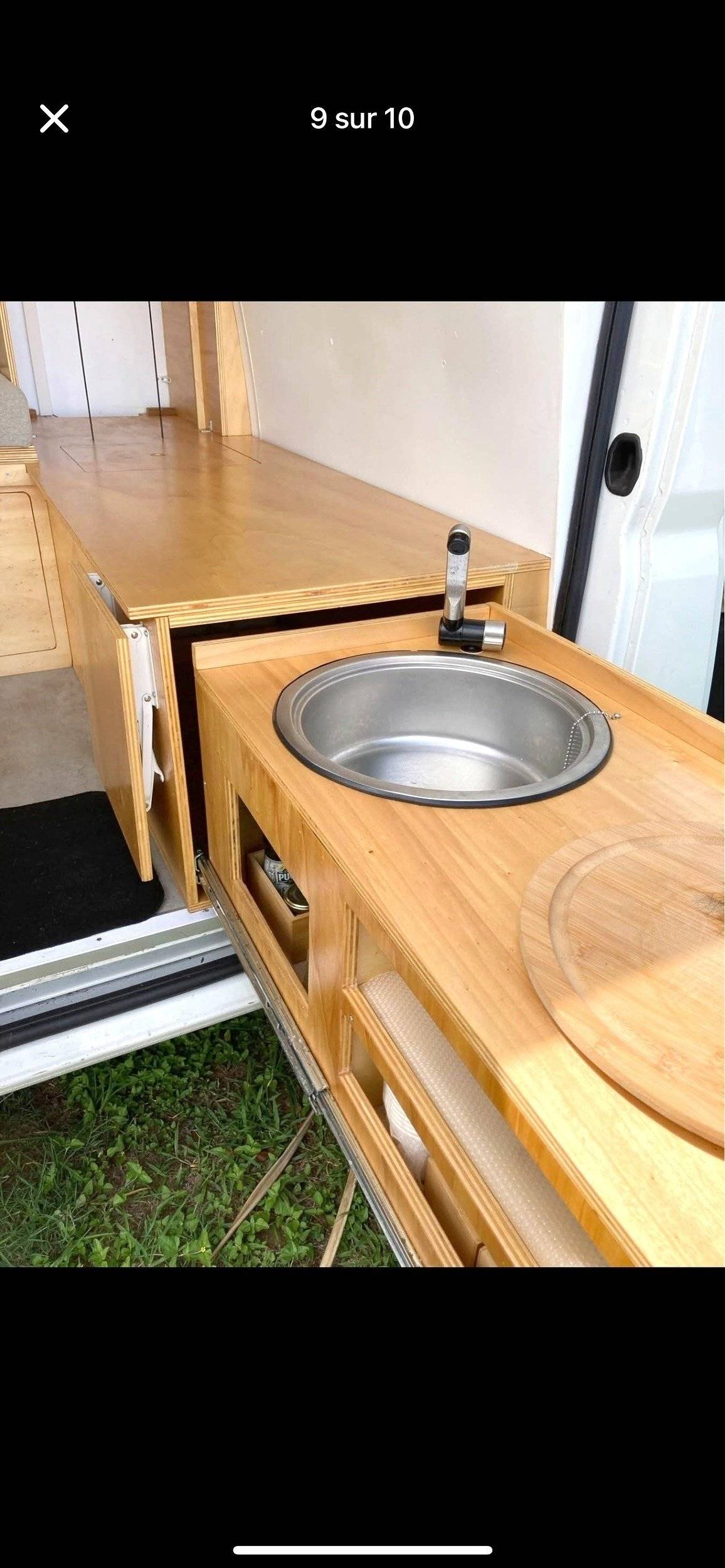 Kitchenette Peugeot Boxer 2.2 BlueHdi - Yescapa