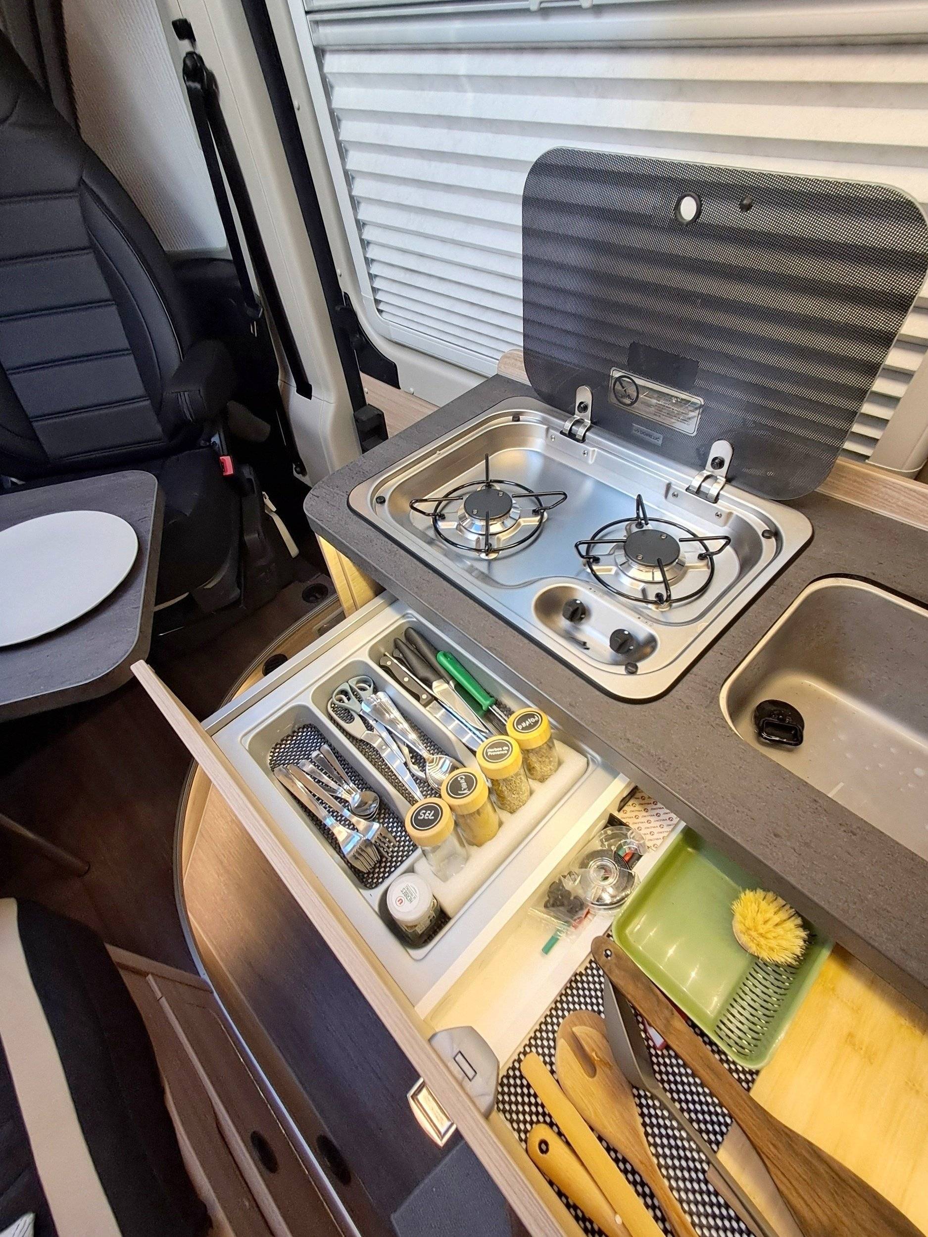 Couchages Fiat - Yescapa