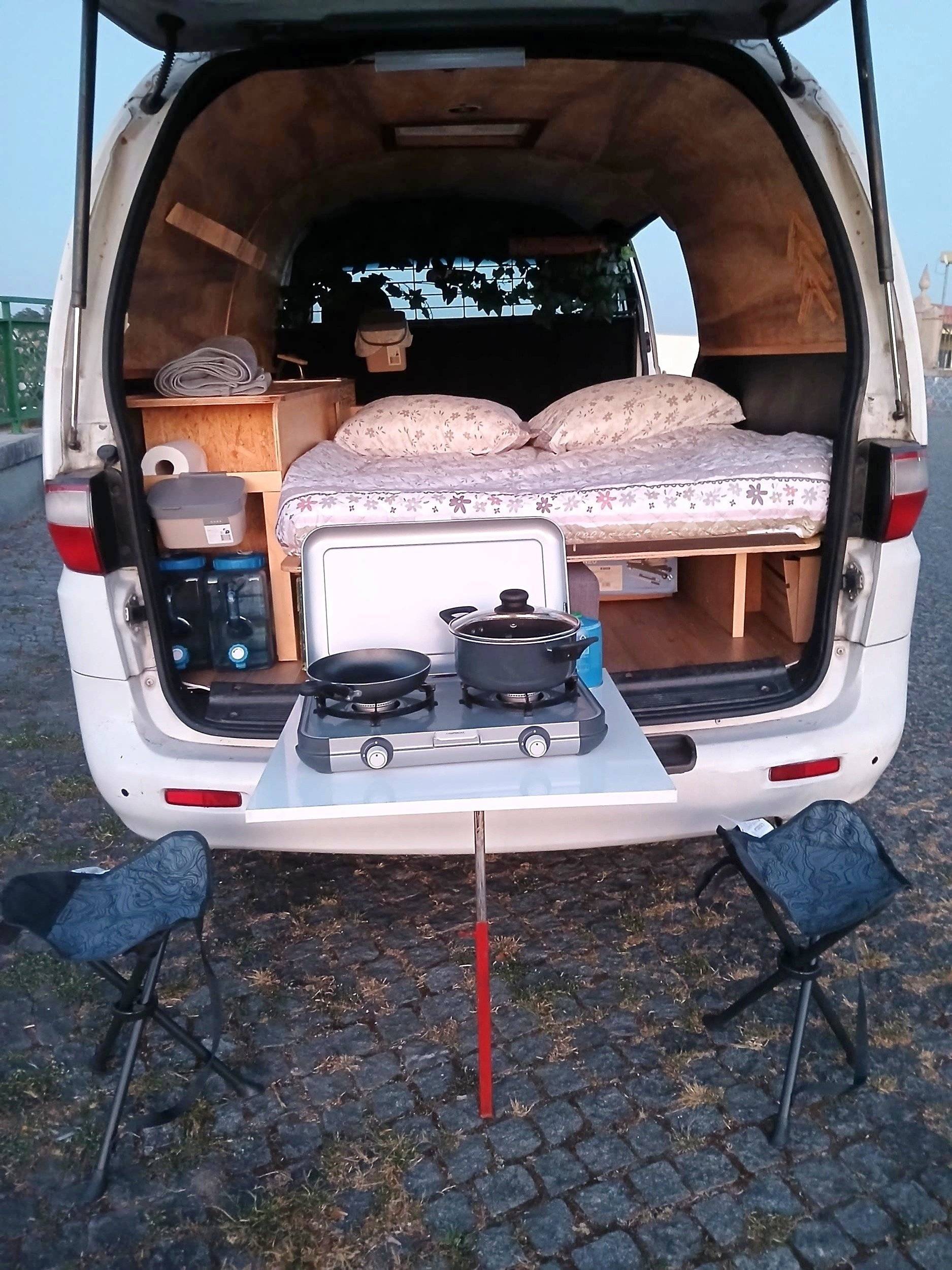 Berth Hyundai H1 - Yescapa