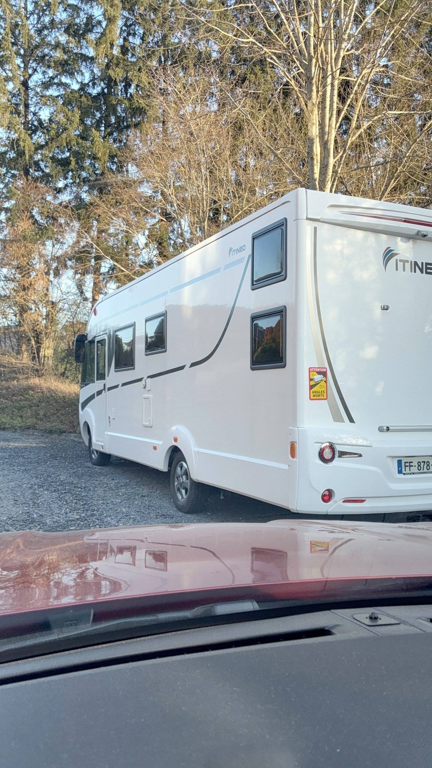 Ansicht von hinten Fiat - Yescapa
