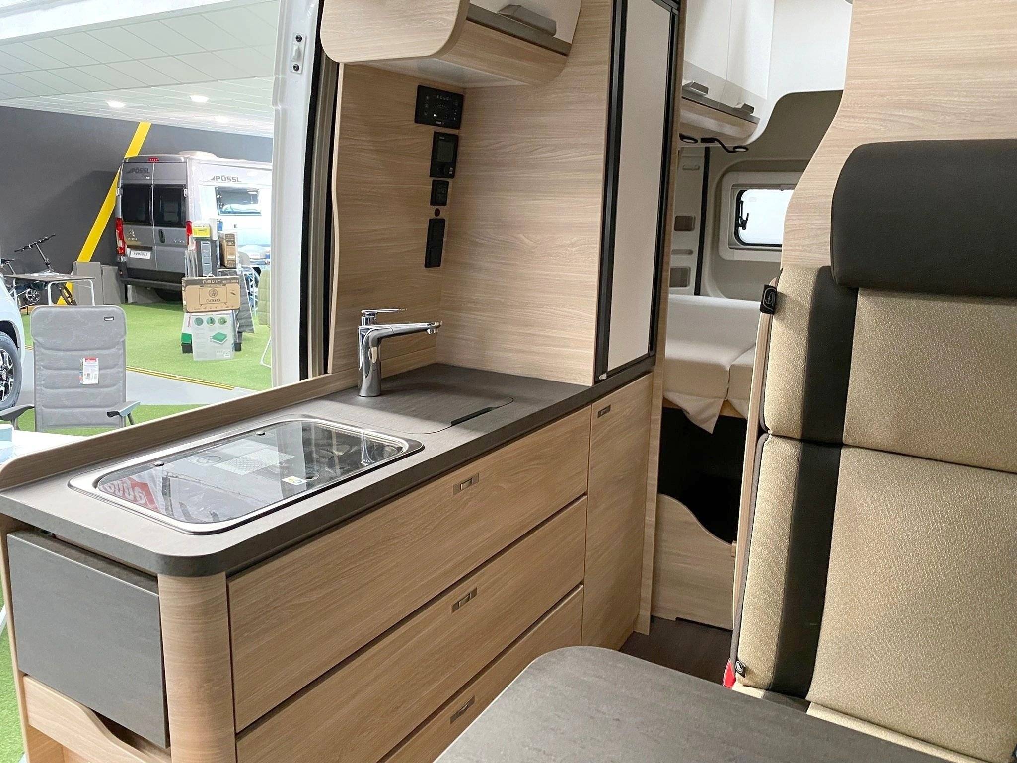 Kitchenette Fiat 2.3 140CV - Yescapa