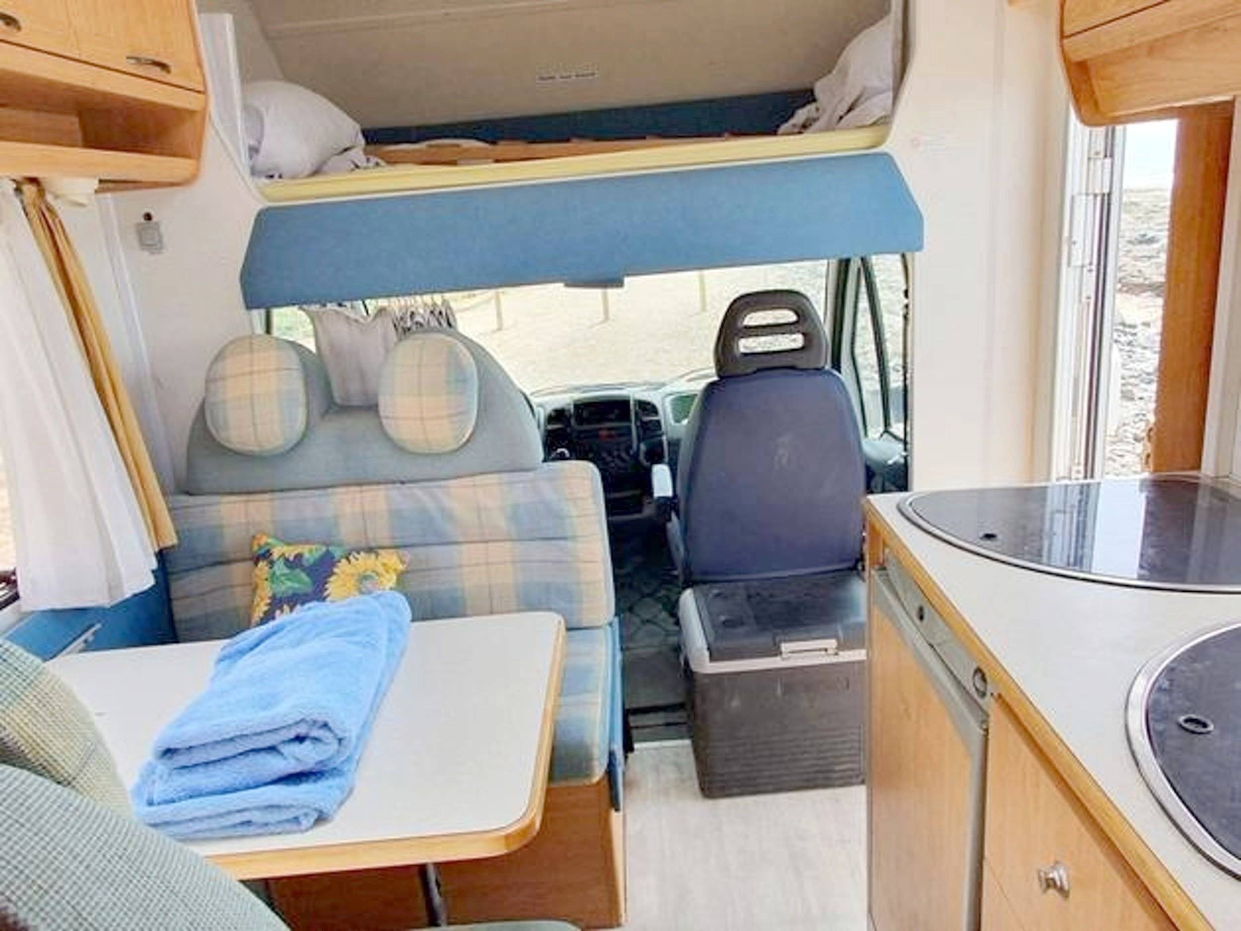 Berth Fiat - Yescapa