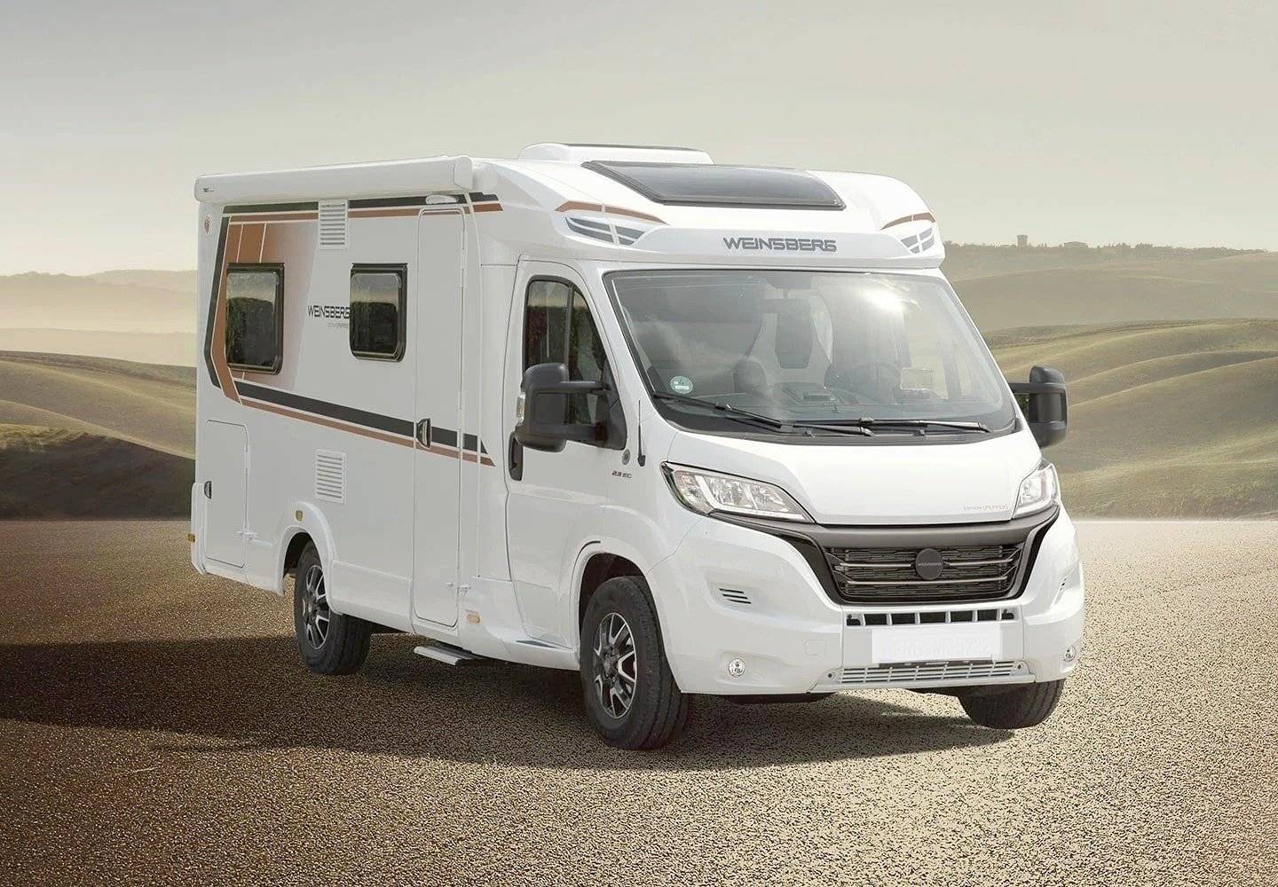 Vista del vehicle angle davanter Fiat Weinsberg 600 MEG Pepper (Automatic) - Yescapa