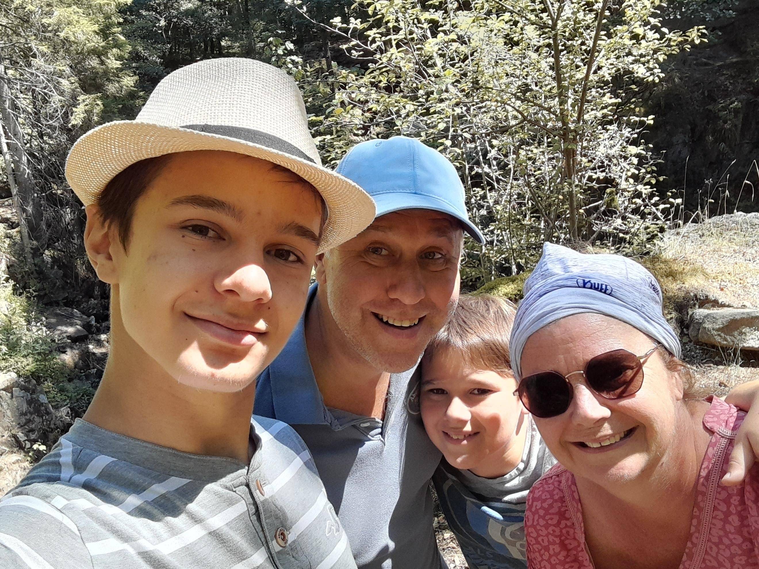 Jan, Daan, Tijs En Cynthia
