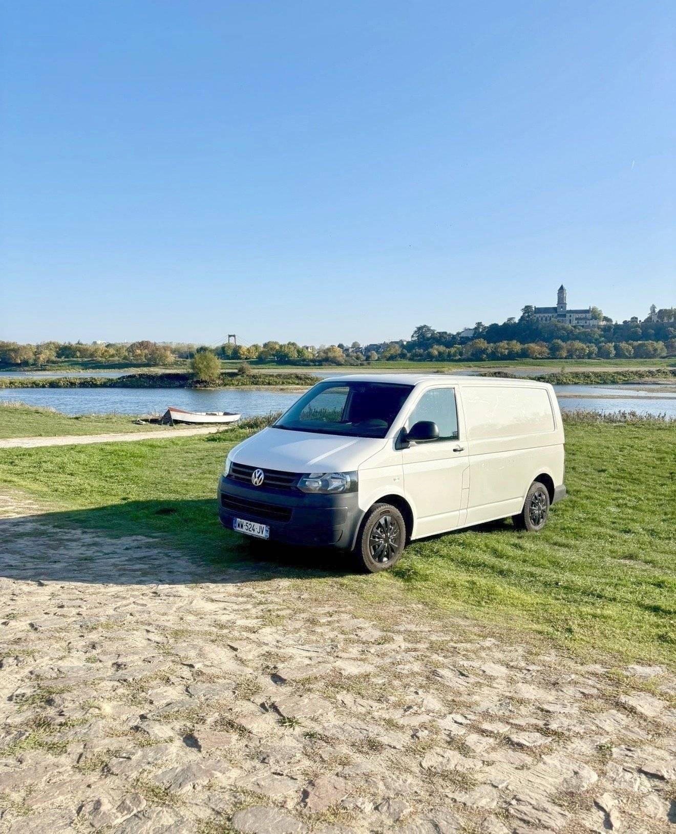Voorkant 3/4 Volkswagen Volkswagen Transporter T5 - Yescapa