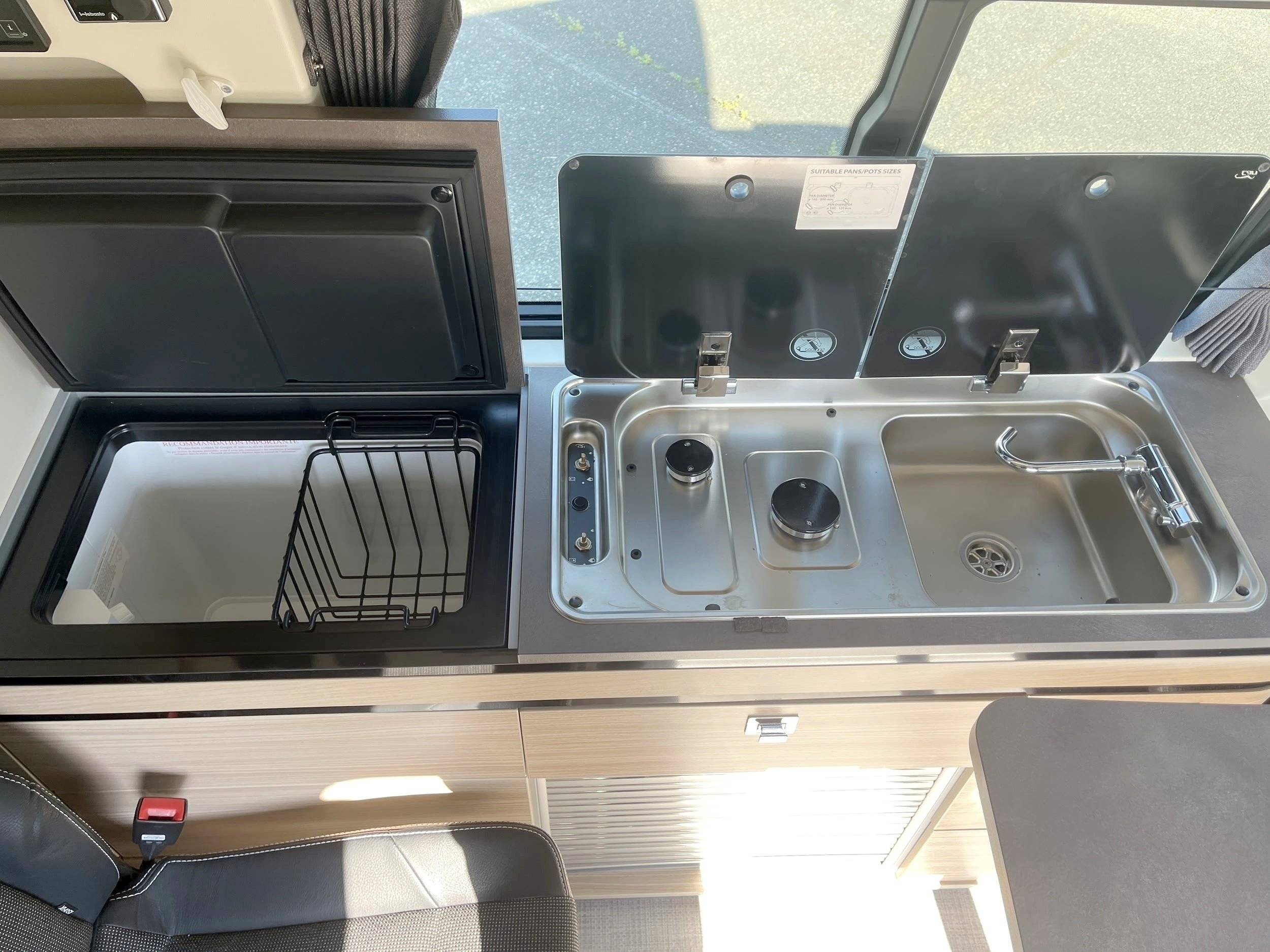 Kitchen Volkswagen Volkswagen Transporter T6.1 - Yescapa