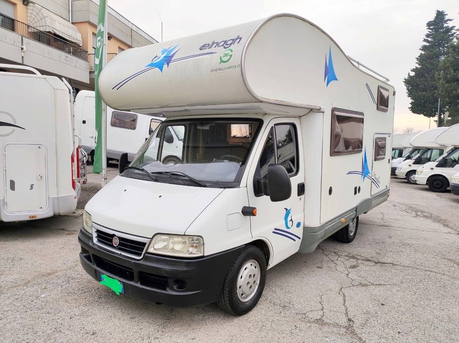 Vista del vehicle angle davanter Fiat fiat ducato 2.0 JTD 84cv - Yescapa