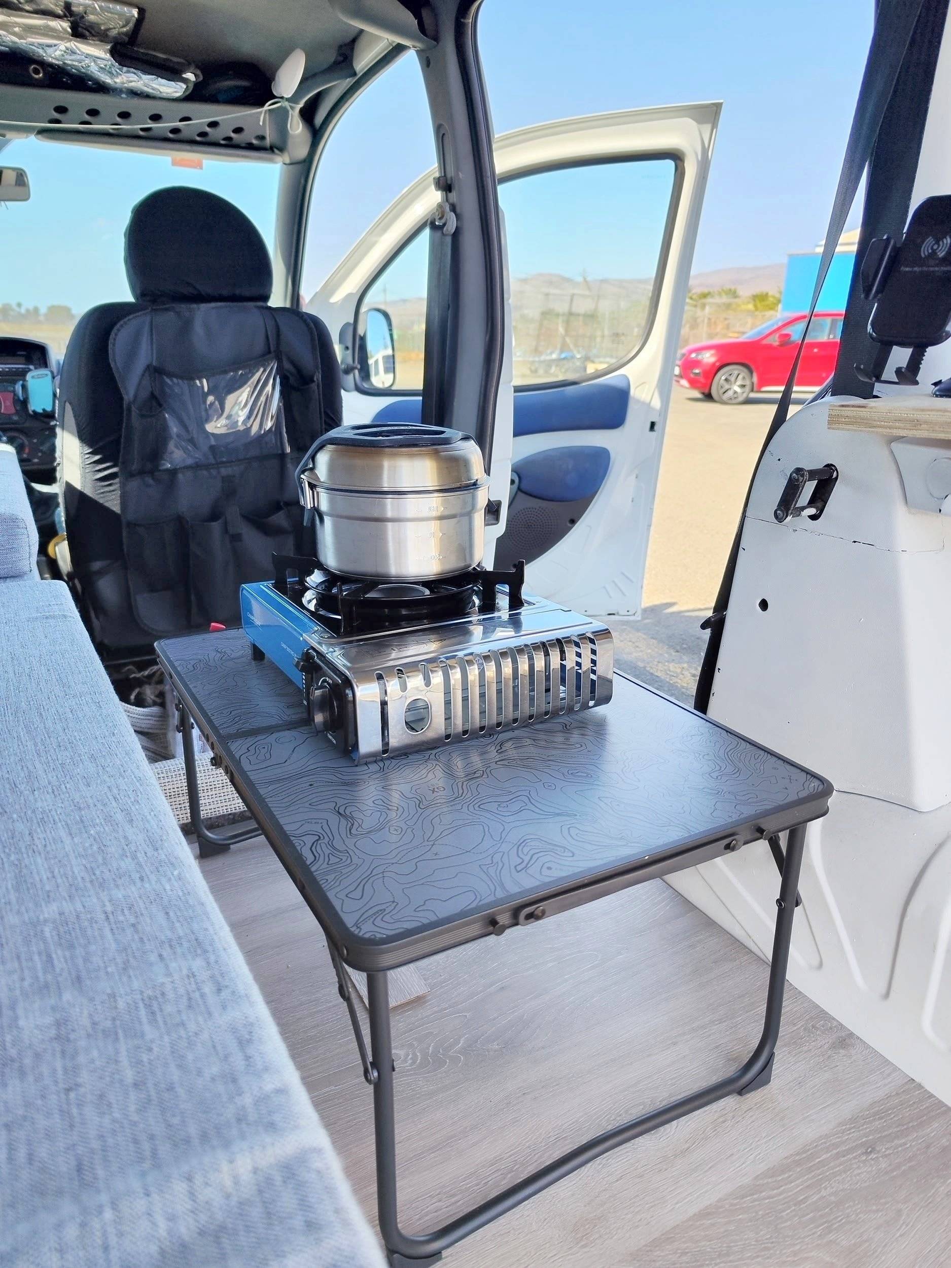 Kitchenette Fiat Doblo panorama 105 - Yescapa