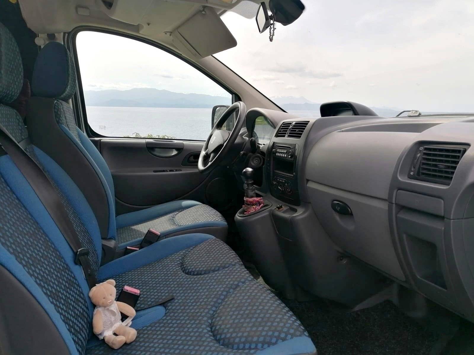 Fahrerbereich Fiat - Yescapa