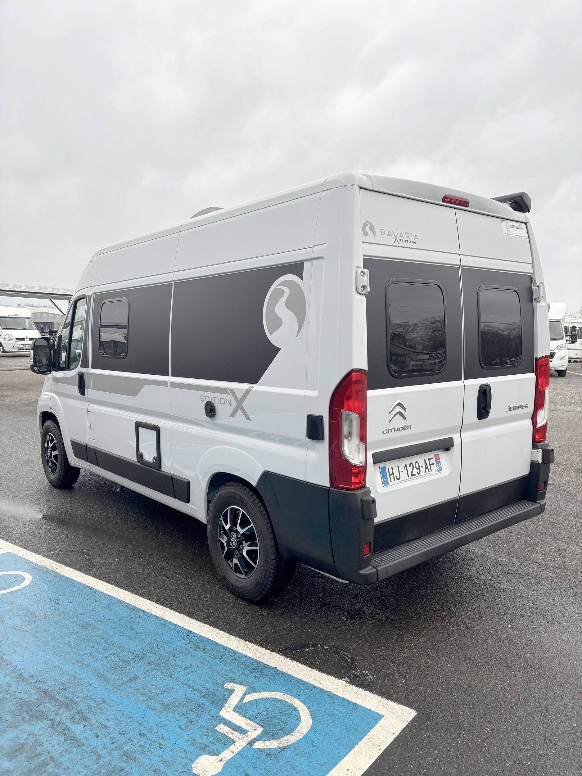 Ansicht von hinten Citroën Citroën jumper - Yescapa