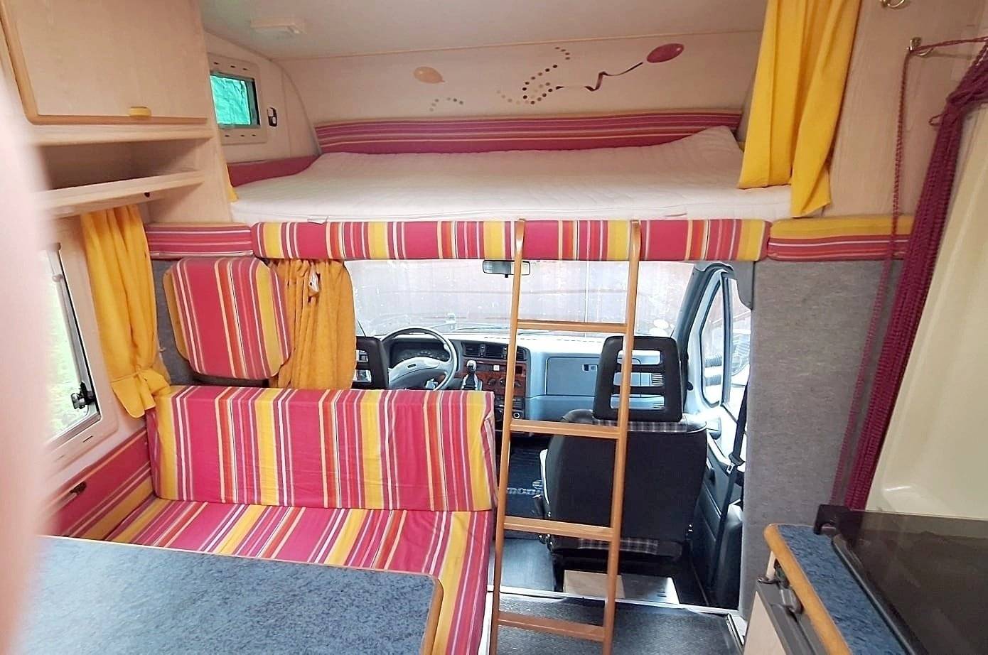 Schlafplätze Fiat Fiat ducato 2.8l JTD - Yescapa