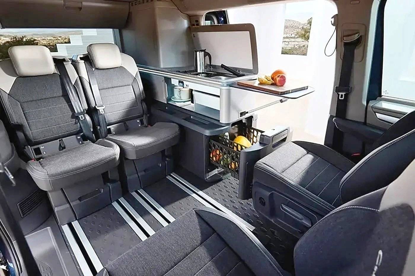 Coin repas Volkswagen T7 California Ocean - Yescapa